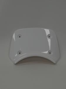 ROUND LIGHT GUARD IN WHITE FOR MONKEY 125 FROM 2018 TO NOW